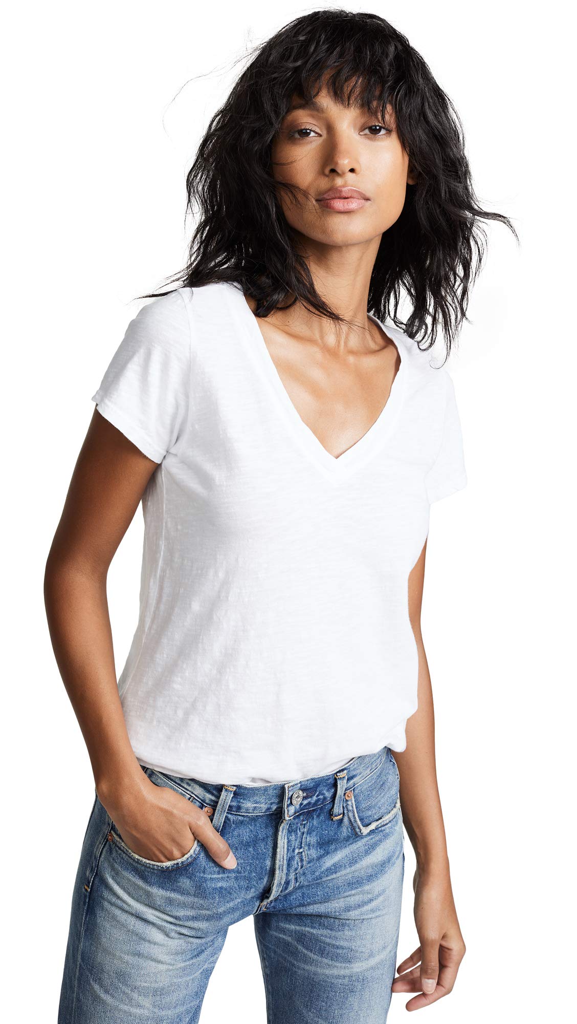 Velvet by Graham & SpencerWomen's Jilian Originals V-Neck Tee T-Shirt