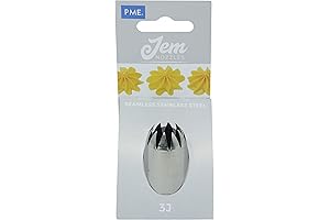 JEM Curved Star Piping Nozzles for Elaborate Decorating
