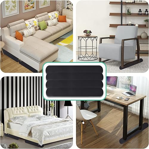 Miniatura 6 de Almohadillas antideslizantes para muebles reclinables, almohadillas reclinables antideslizantes de 30 pulgadas para suelos de madera dura,