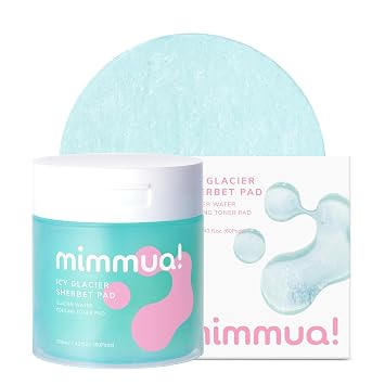 Ice Sorbet Toner Pads | Sunburn Relief & Depuffing | Glacial Water