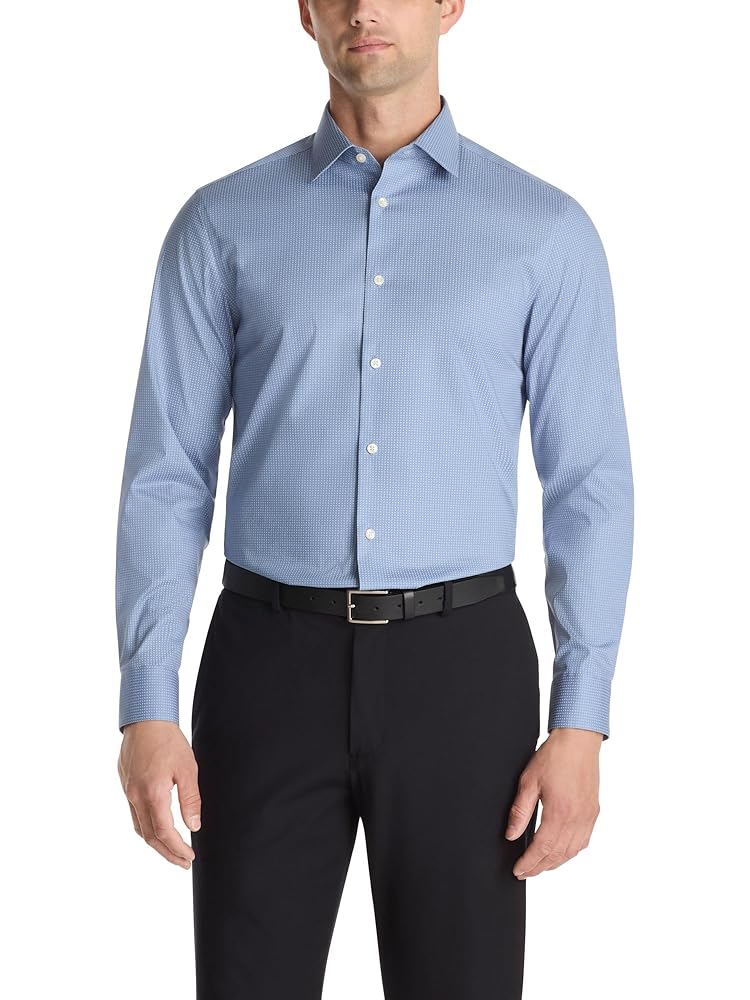 Amazon.com: Calvin Klein Men's Dress Shirt Non Iron Stretch