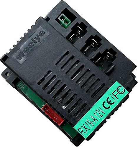 Miniatura 2 de weelye RX19-A 12V FCC CE Enchufe de cuatro lados para niños paseo en coche 2.4G Bluetooth Control remoto y receptor Accesorios para niños Paseo
