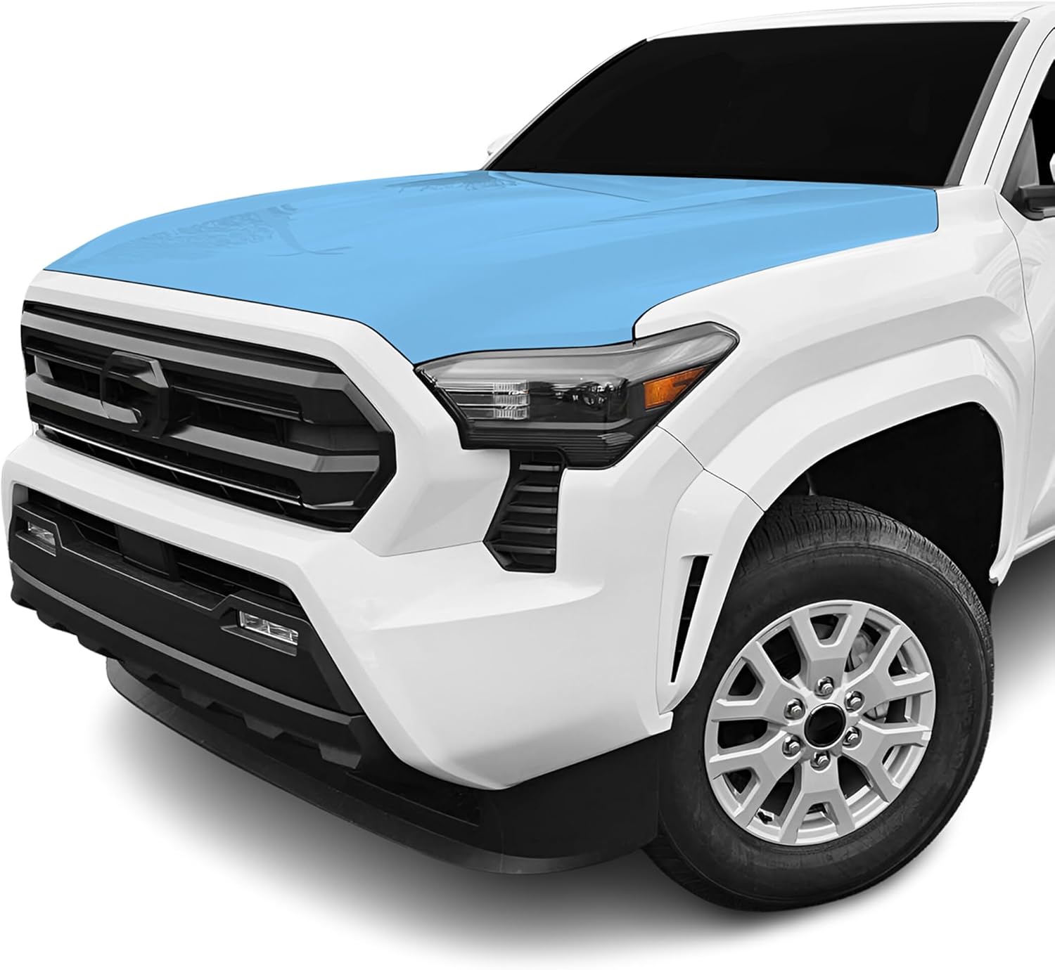 BOGAR TECH DESIGNS for Toyota Tacoma (SR & SR5) 2024+ Front Middle and Front Sides Premium Paint Protection PPF Film Kit Cover, Clear Bra