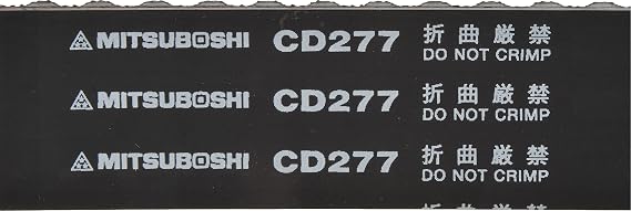 MITSUBOSHI CD277 Engine Timing Belt - Compatible with Select Subaru Forester, Legacy, WRX STI