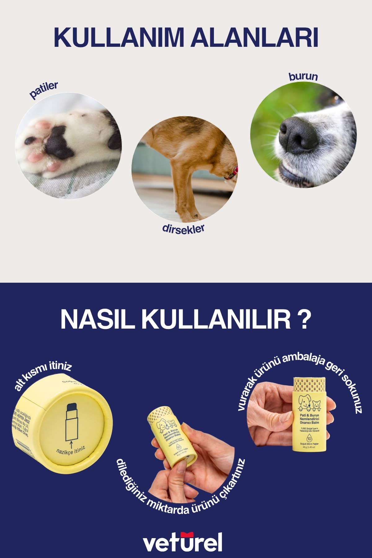 Veturel Köpek Pati Temizleme Köpek Ağız Kokusu Köpek Sağlık Pati Tüy Bakım 300ml - Ağız Ve Diş Bakım Spreyi