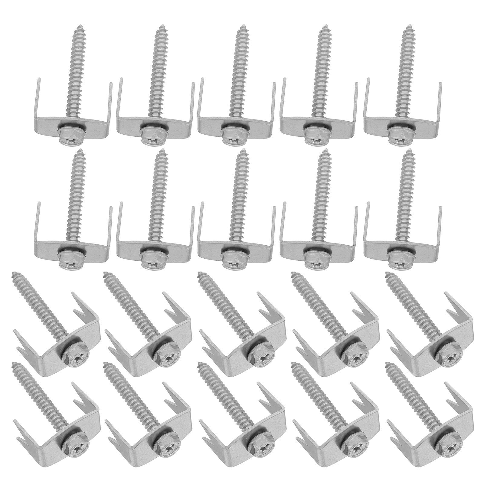 Clavos para cercas en madera blanda y alambre de púas, ideales para granjas y exteriores