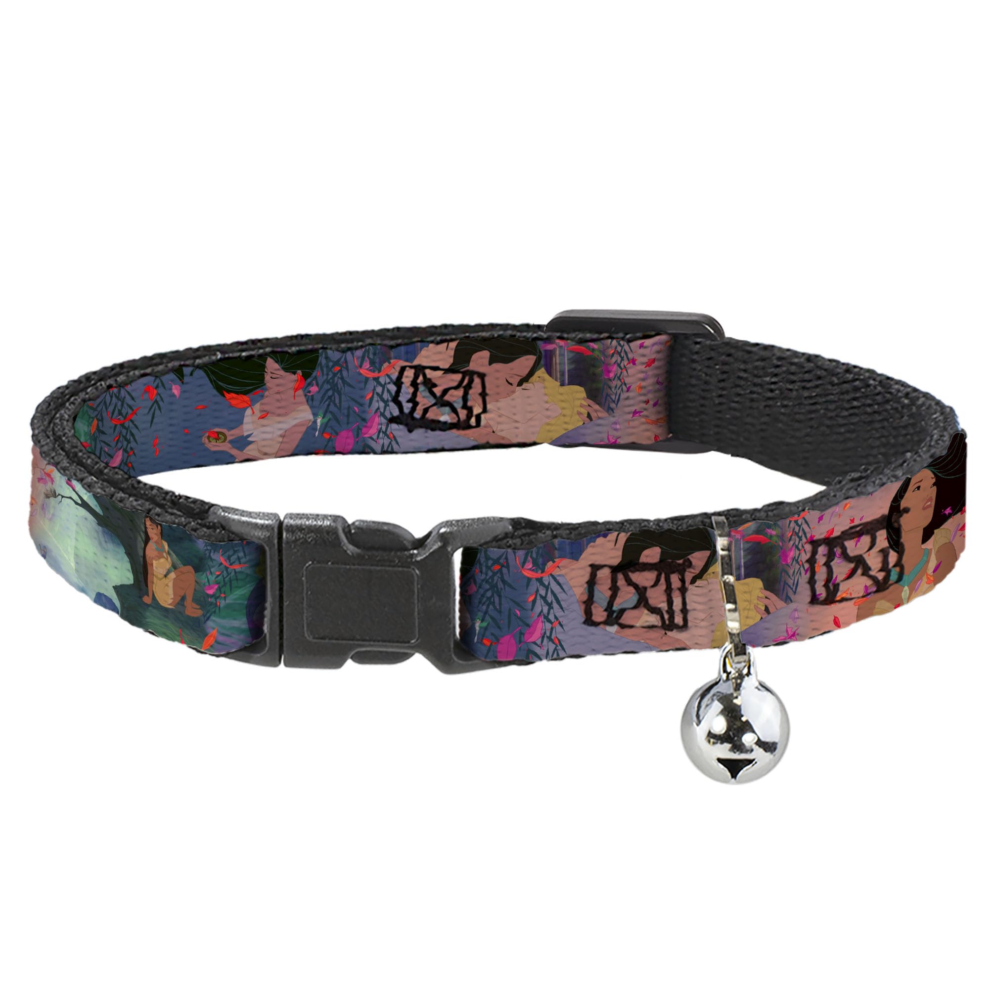 Collar para Gato ajustable Buckle-Down Pocahontas de nailon con hebilla de liberación