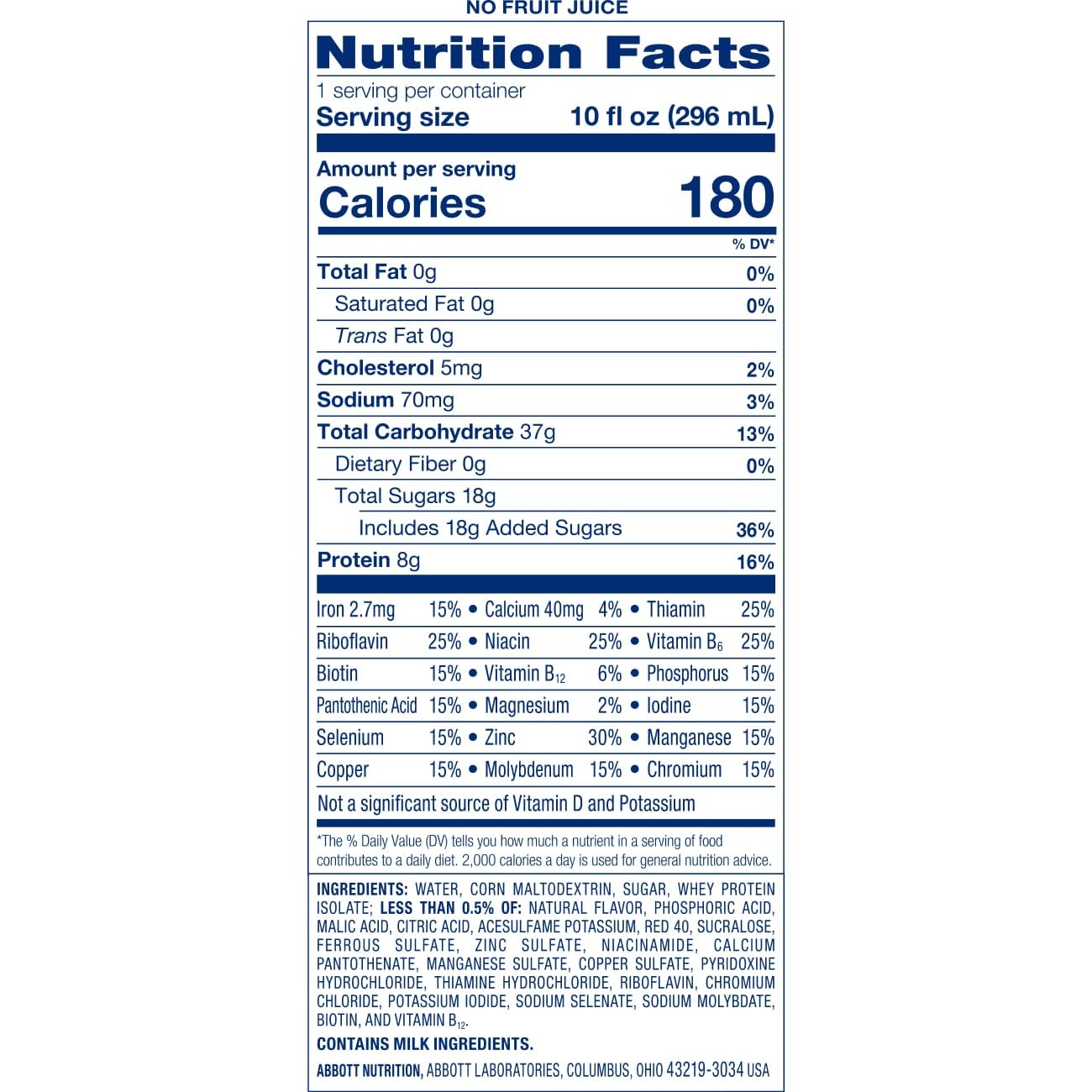 Ensure Clear Mixed Fruit Nutritional Drink | 8g Protein, 15 Vitamins & Minerals | Fat-Free | Ready to-Drink | Refreshing Taste | 10 fl oz, 12 Pack — Amazon image 2