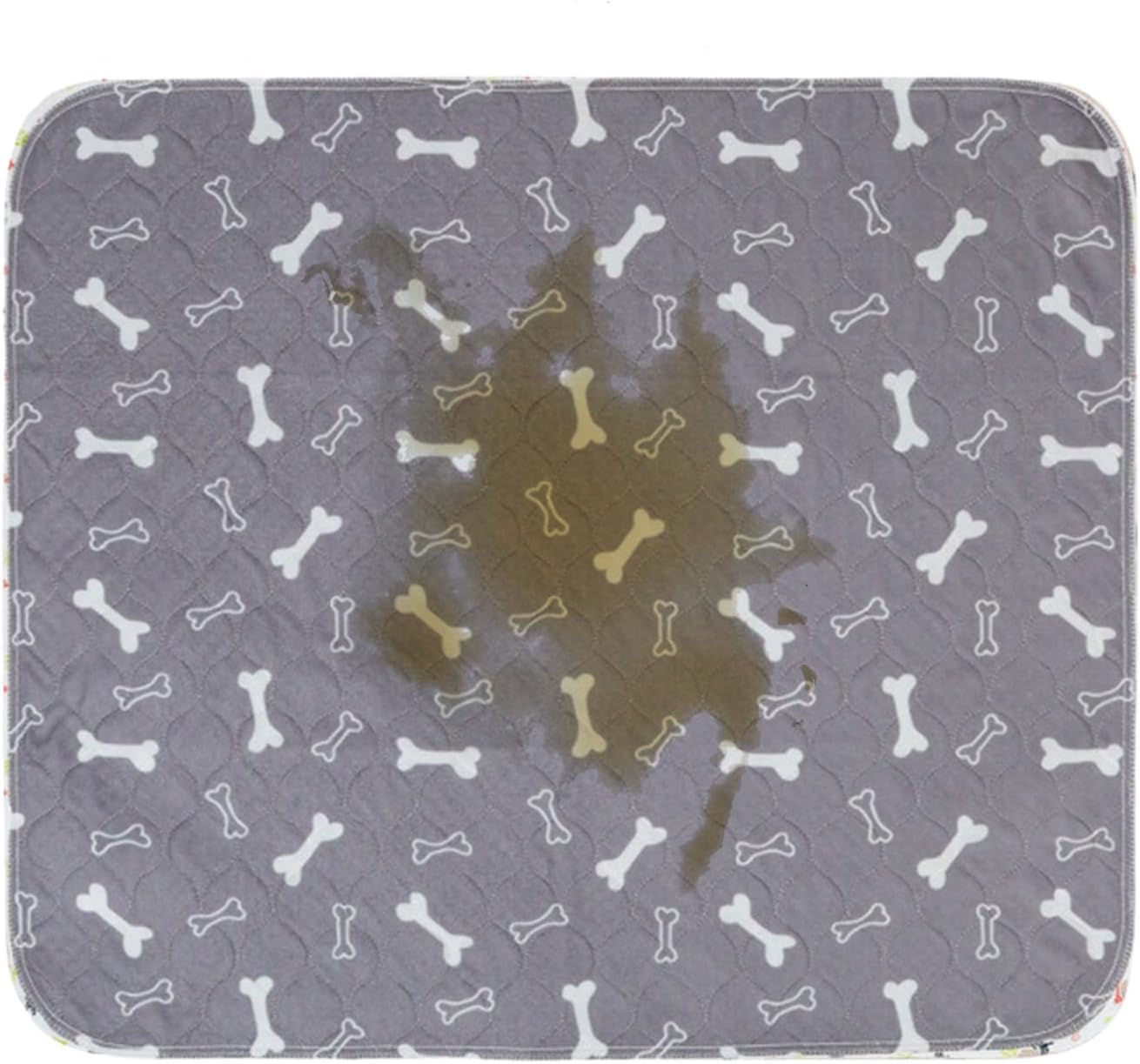 Tappetino per la pipì per cani, facile da pulire, tappetino per addestramento animali domestici, riutilizzabile, lavabile, assorbente, per scatola da viaggio, lettiera, e gatto