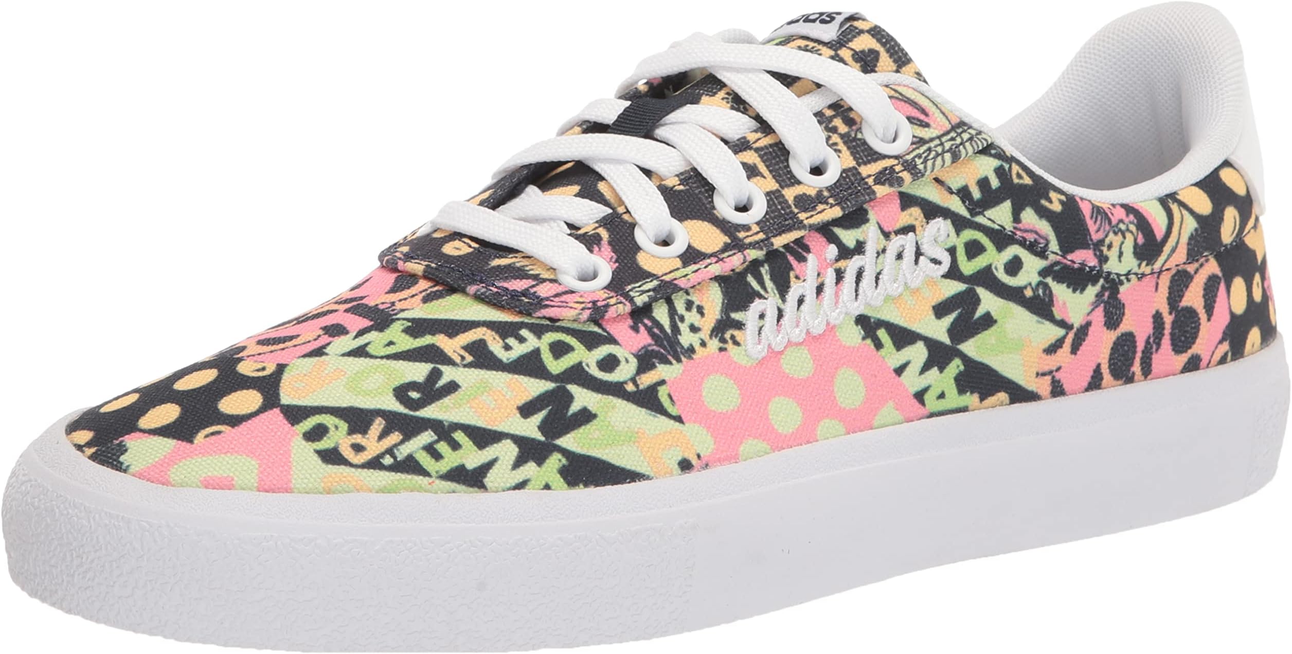 adidas red and white skate shoes