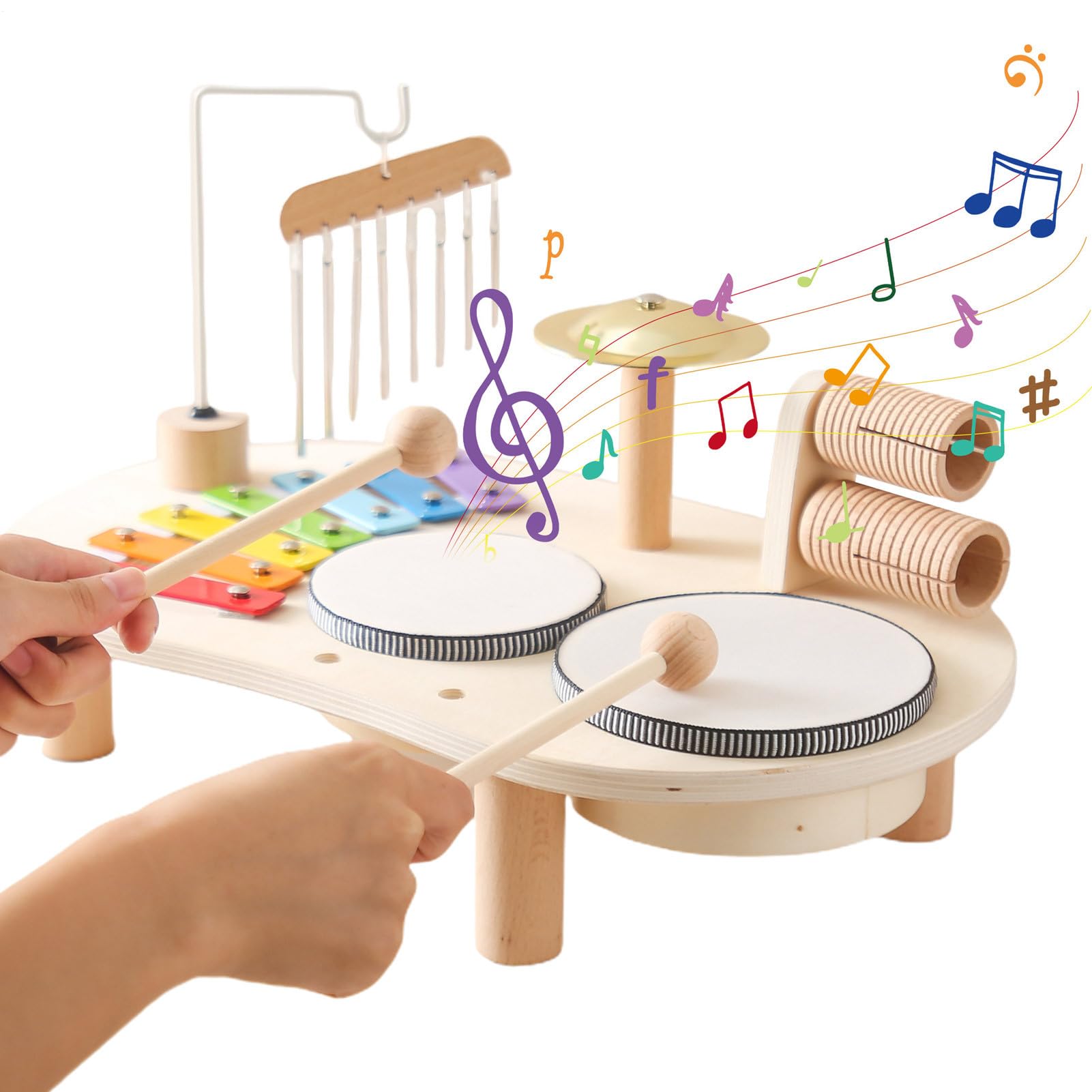 Set Di Tamburo per - Set Di Percussione Dinamico Prodotto, con Parti Di