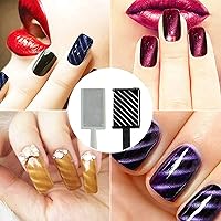 Vista 4 de Ideal Swan Juego de 11 herramientas de esmalte de uñas magnéticas, esmalte de gel de ojo de gato, uñas de gel 3D, herramienta de plástico de ojo