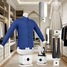 Automatic Hot Air Dryer & Iron,Inflatable Shirt Steamer,Ironing Machine for Clothes,Automatic Wrinkle Remover,for Apartments, Dorms,Travel,8-Minute Fast Drying