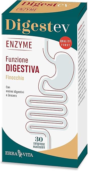 ERBA VITA Digest Ev Enzyme Chewable Tablets