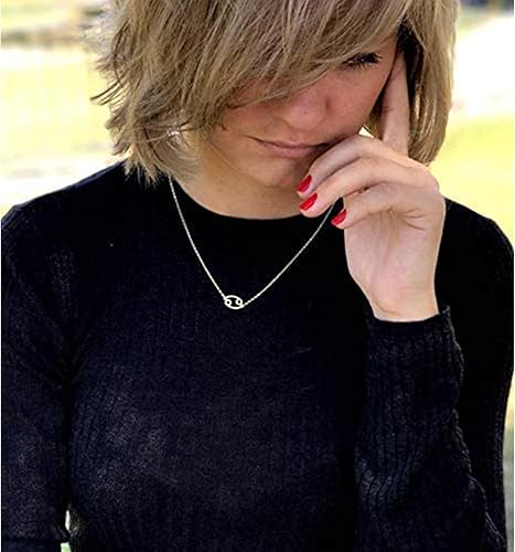 Miniatura 3 de 2 collares del zodiaco para mujer, collar de 12 constelaciones, signo del zodiaco, horóscopo, joyería del zodiaco, regalo