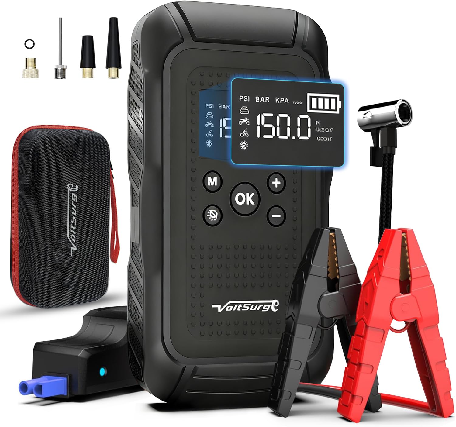 Amazon.com: 7000A Jump Starter with Air Compressor (All Gas/10.0L