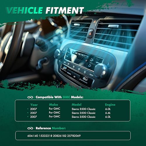 Miniatura 2 de SCITOO Acutador de puerta de mezcla de temperatura de modo auxiliar 15920864 Actuador de puerta de aire, reemplazo de actuador de control de mezcla