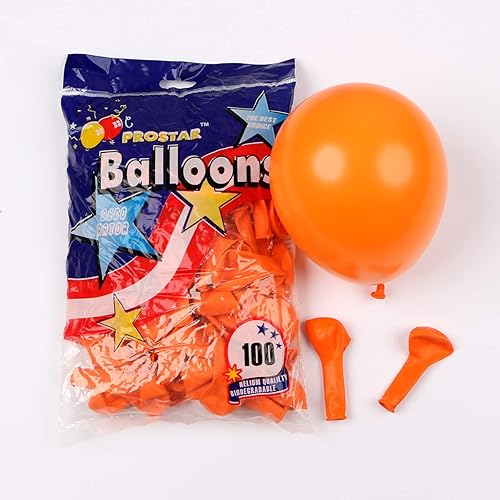 Miniatura 7 de PageebO Kit de arco de guirnalda de globos naranjas y dorados, 141 globos de color blanco crema, naranja, dorado para cumpleaños, día de Acción de