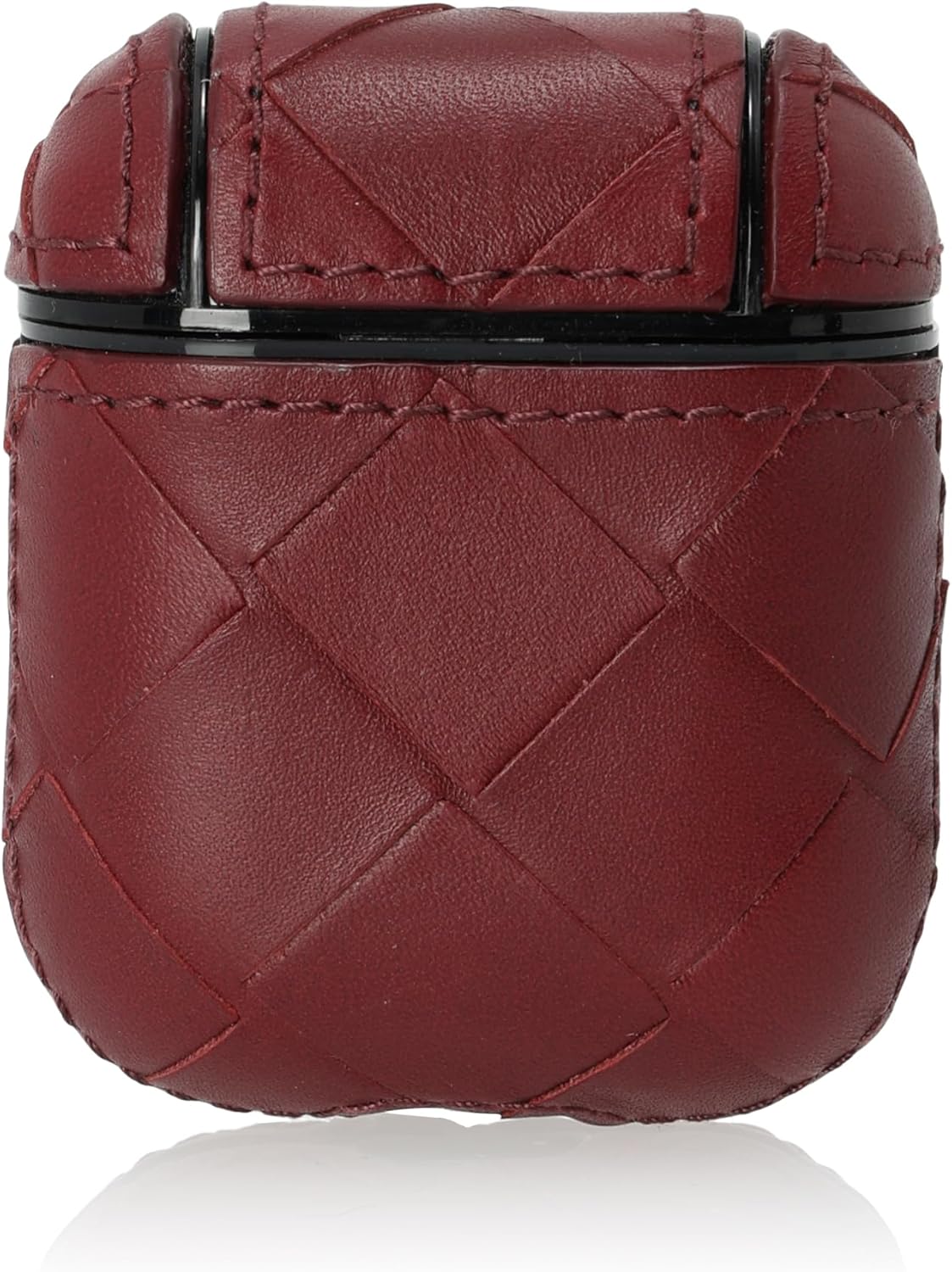 Bottega Veneta 610263-VCPQ0 Intercciato Bordeauxアクセサリーボックス、ボルドー