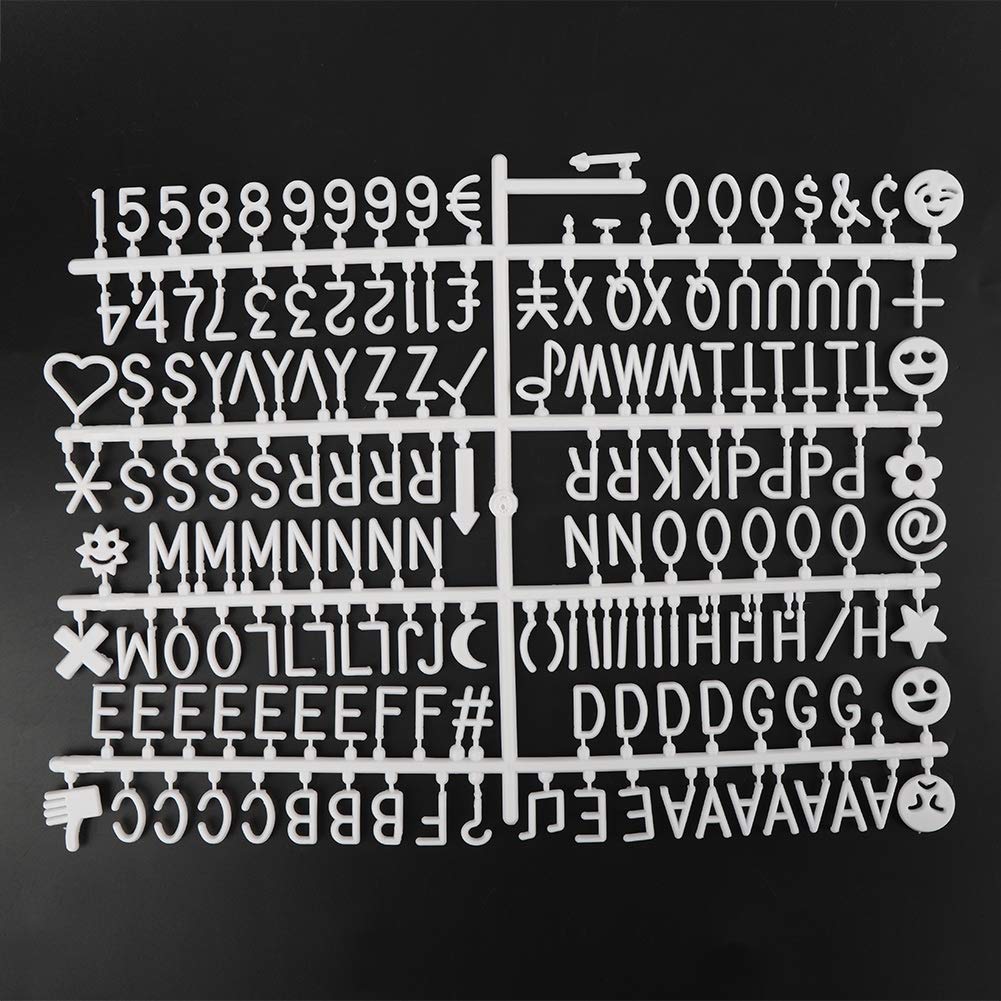 Felt Board with Removable Letters - Great for Room Decor - Comes with 2 Letter Sets - Suitable for Classrooms and Offices - Wood, Grey - 10 X 10in (grey)