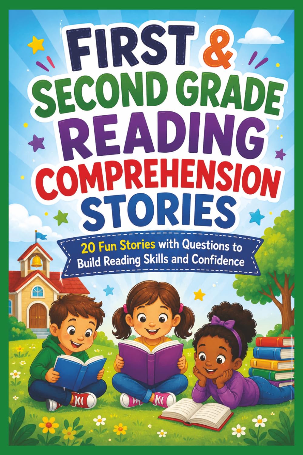 First And Second Grade Reading Comprehension Stories: 20 Fun Stories With Questions to Build Reading Skills and Confidence