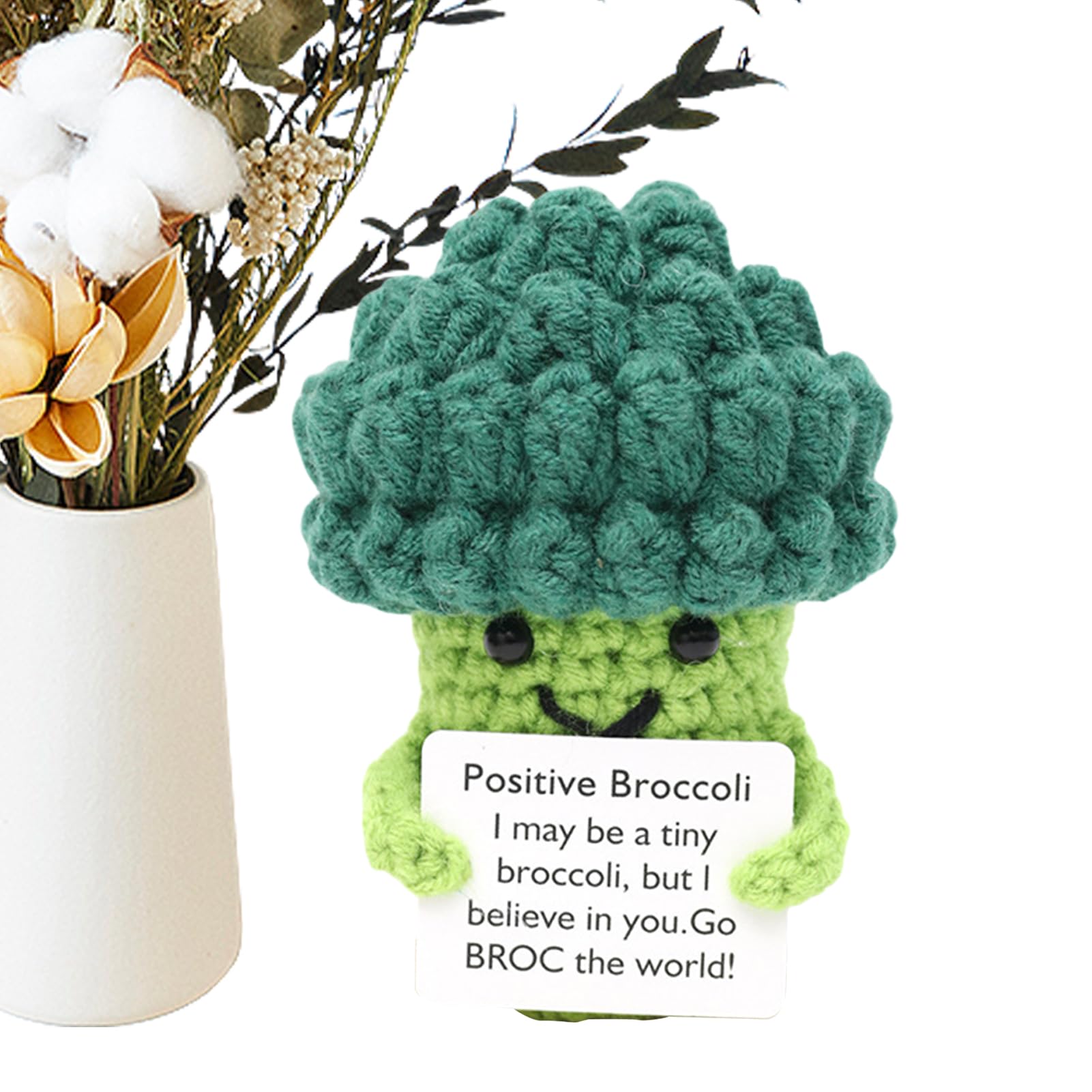 Positive Motivante Brocoli Jouet Déco Bureau Étudiant Enseignant Infirmier Anniversaire Noël