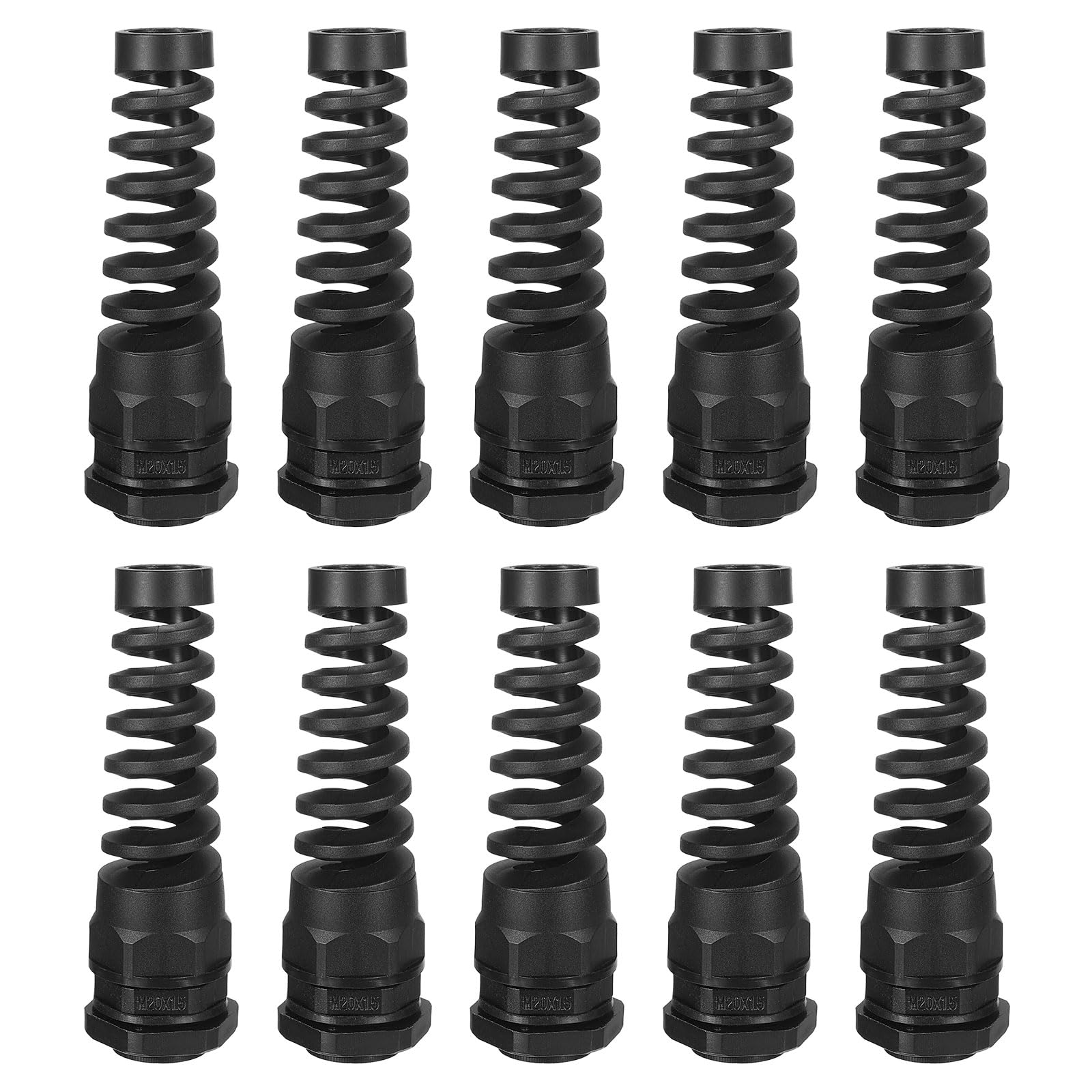 50 Pezzi Passacavo Impermeabili IP68 | Connettori Regolabili In Nylon Per Cavi | Bianco PG7/9/11/13.5/16/19 - Foto 13