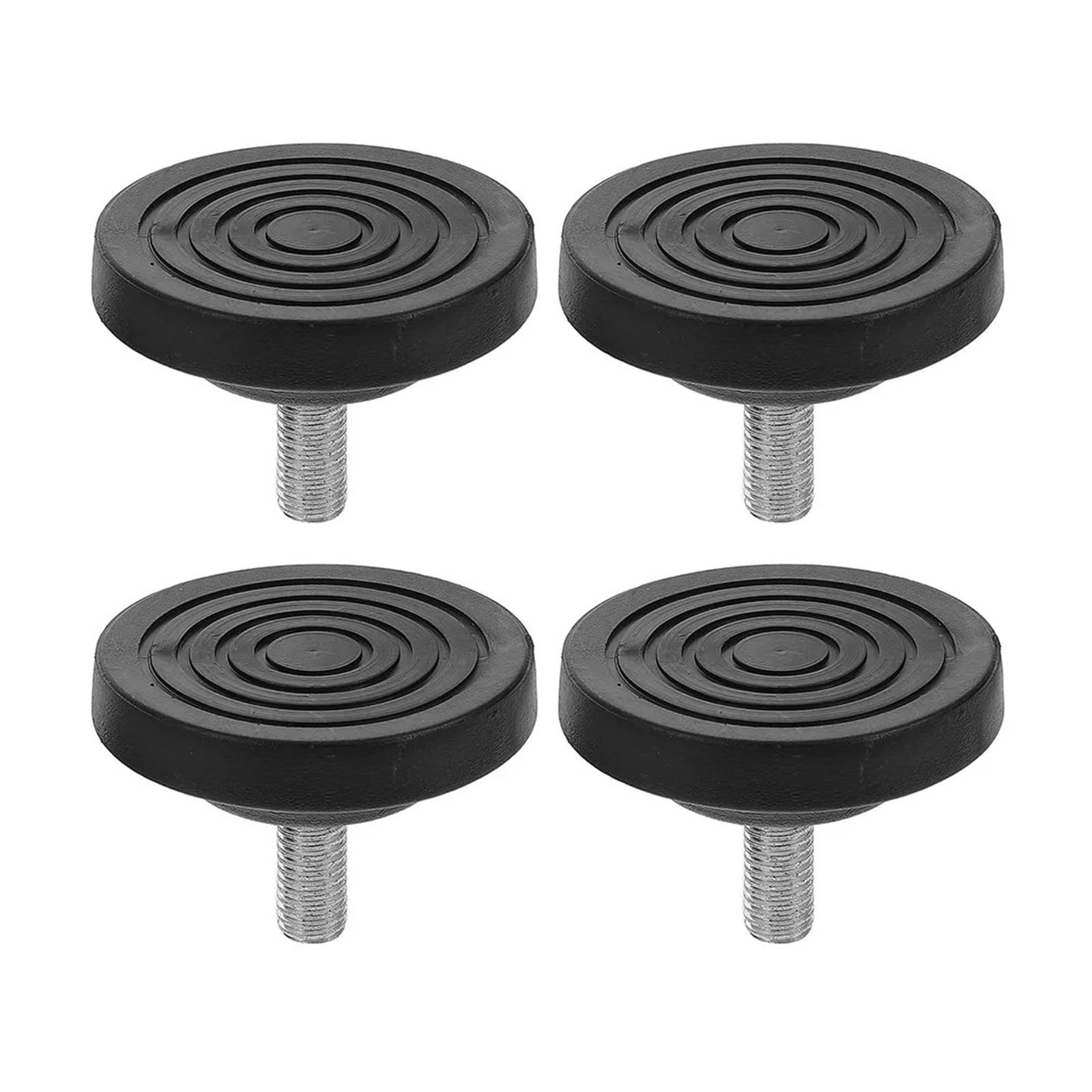 Piedini per mobili, 6 pezzi, regolabili, in gomma, anti-vibrazione, per tapis roulant, dispositivi di allenamento, divano, tavolo, sedia, rumore