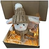 Mini Bunny Stuffed Animal, Handmade with Gift Card, 6