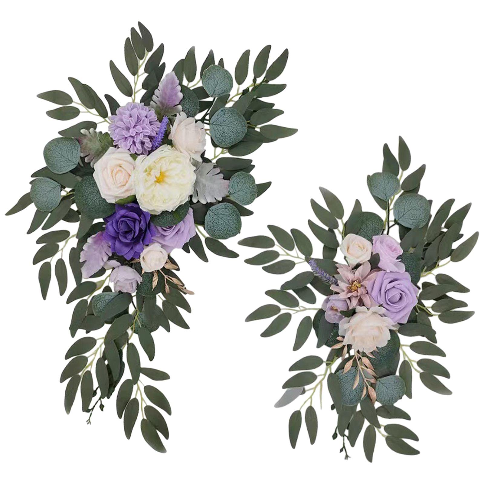 2 de Boda, Flores, Girasoles, Decoración, Estilo Rústico, para Puerta Trasera, Fiesta, Opción 3H