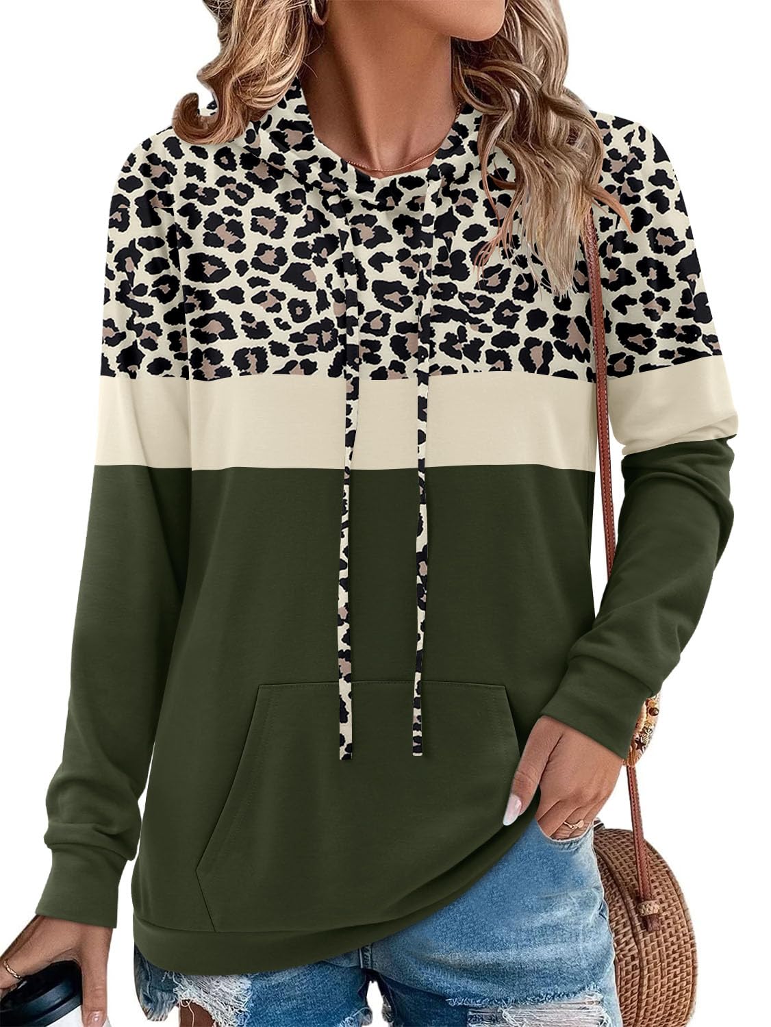 Angerella Long Sleeve Hoodies for Women Pullover Hooded Sweatshirts