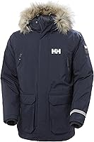 Helly Hansen Men's Reine Parka: Helly Tech Waterproof Breathable, PrimaLoft Insulated Winter Jacket