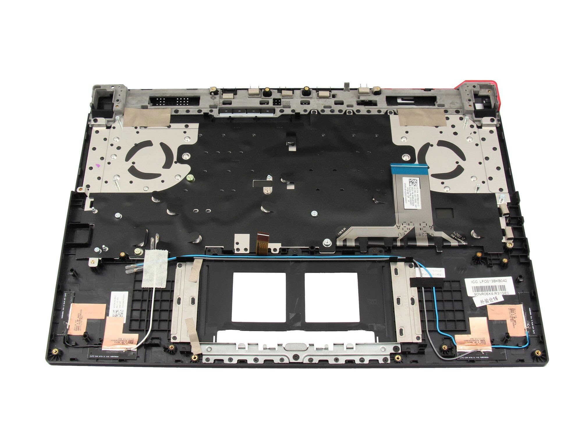 ASUS 90NR06X4-R31GE0 Original Tastatur inkl. Topcase DE (deutsch) schwarz RGB 4-Zone