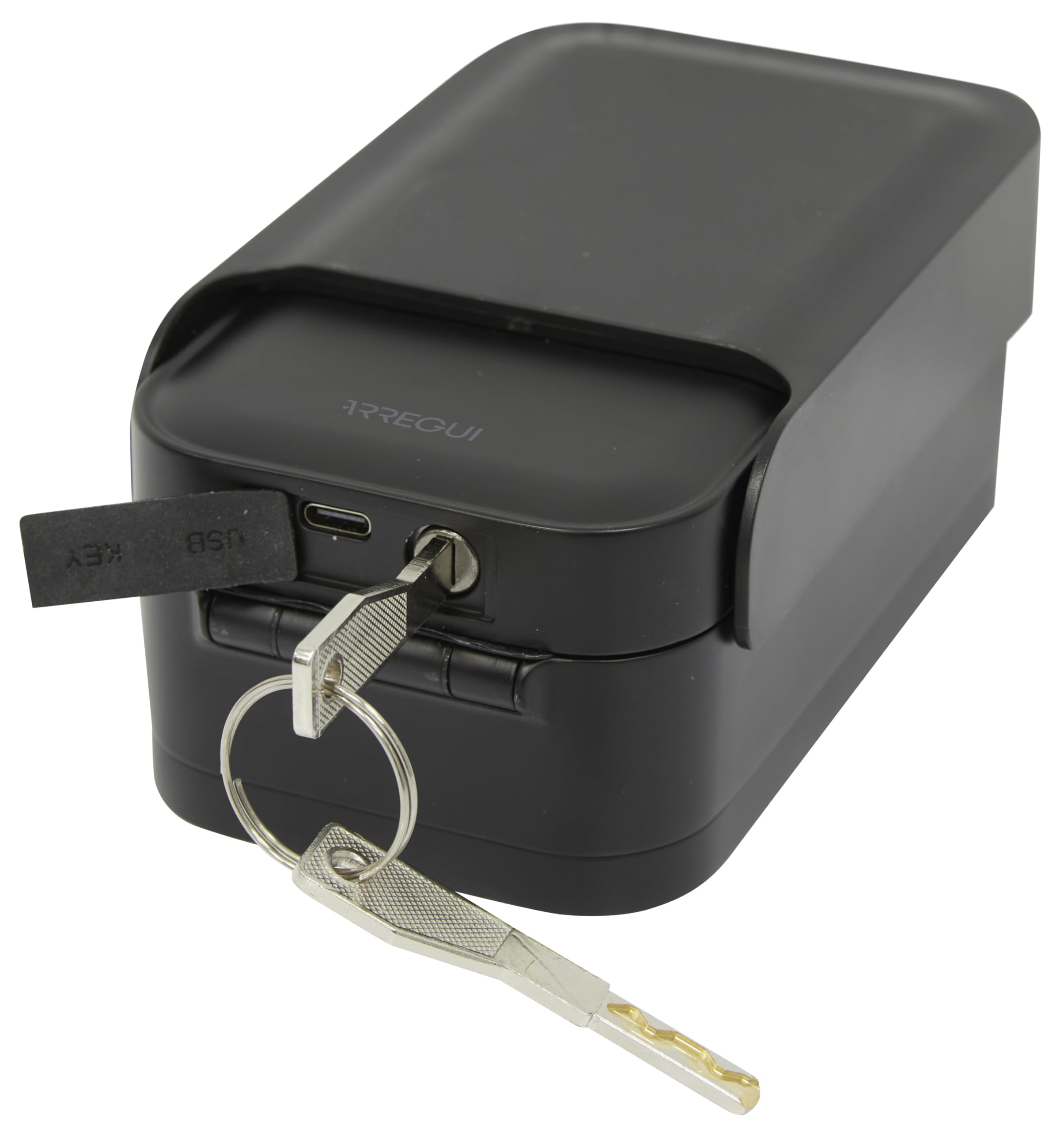 ARREGUI Keeper 2.0 SEG015N Boîte à Clés Connectée | Coffre de Sécurité pour Clés Ouverture via App, Code ou Carte| Boitier à Clé | Coffre Mural pour Clés pour Résidence de Tourisme | Noir