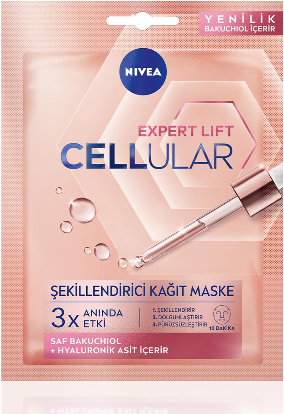 Nivea Face Cellular Cilt Dolgunlaştırıcı Yüz Maskesi 28 gr (1 x 28 gr)