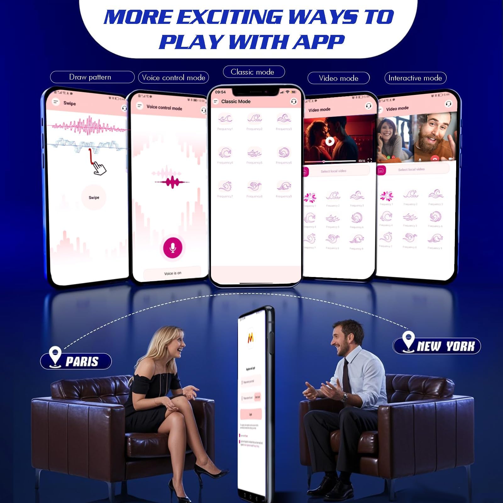 Plug Anal Vibromasseurs Sextoyse Homme Sex, Plug Anus Sex Toýs Femme Sex Toys avec 5 Modes de Propulsion et 5 Modes de Vibration Sextoyse Couple Plaisir, Débutante Sextoy Sex Toyspour Pour Homme
