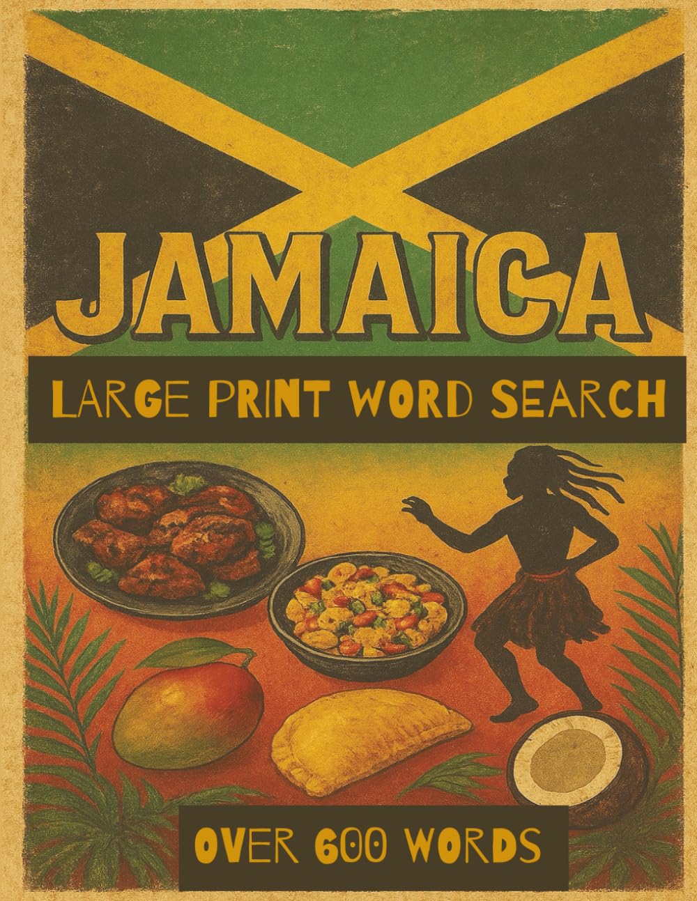 JAMAICA Large Print Word Search | Over 600 Words