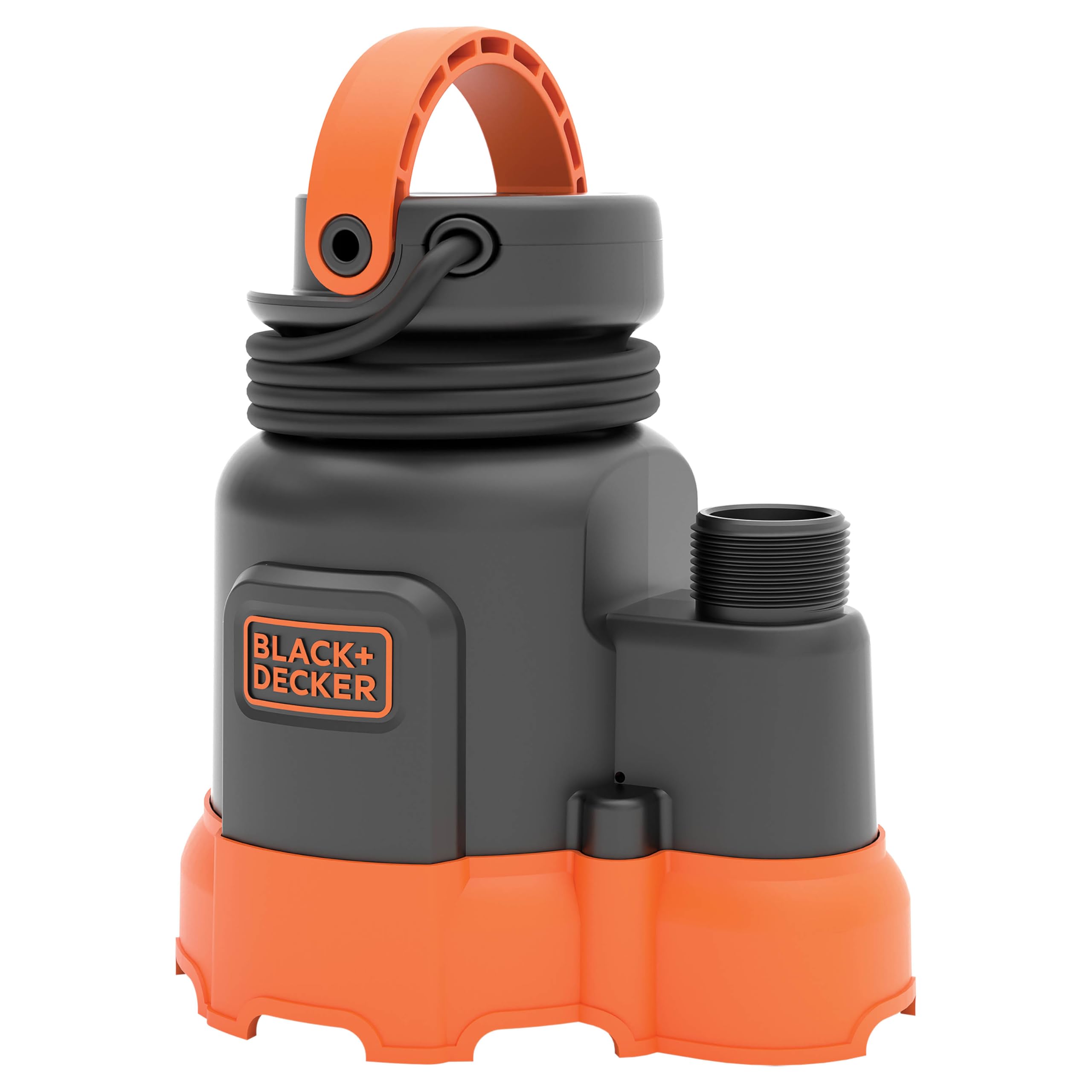 Black+Decker 1/4 HP Submersible Water/Utility Pump, Pumps up to 2300 GPH