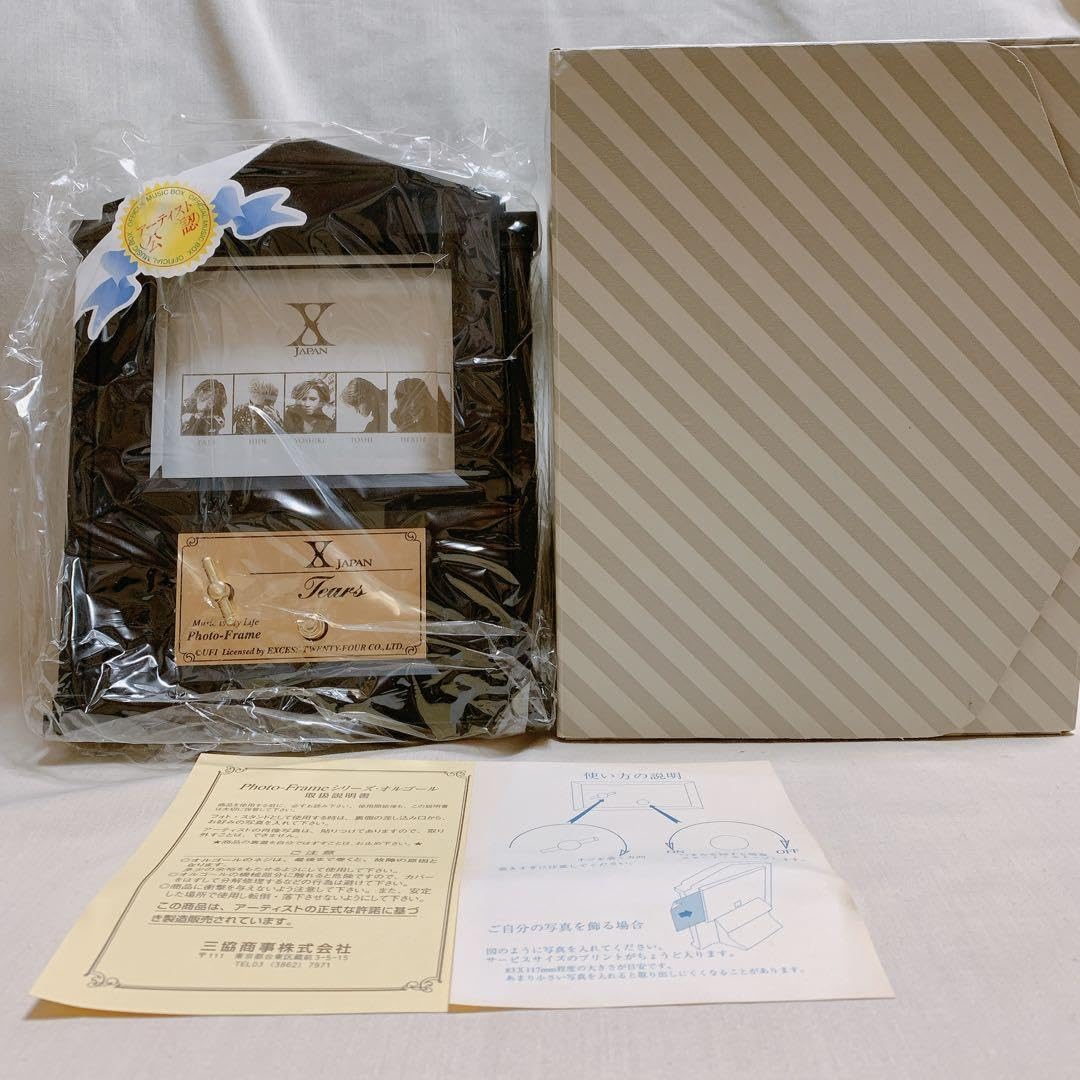 X JAPAN Photo-Frame オルゴール CRUCIFY MY LOVE