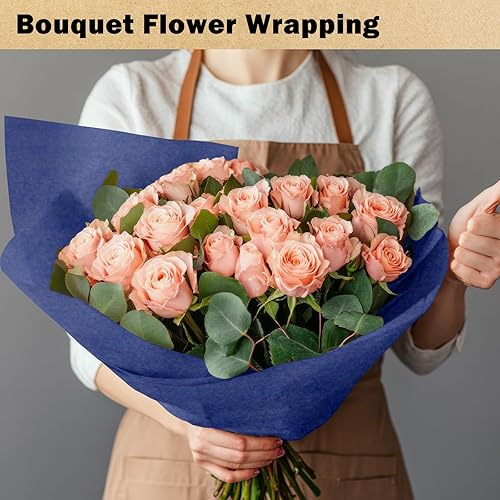 Miniatura 5 de RUSPEPA Rollo de papel kraft - 17.5 pulgadas x 32.8 pies - Papel reciclable perfecto para envolver, manualidades, embalaje, cubierta de piso,