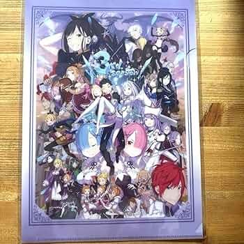 リゼロ　クリアファイルケース類 リゼロ クリアファイルケース類