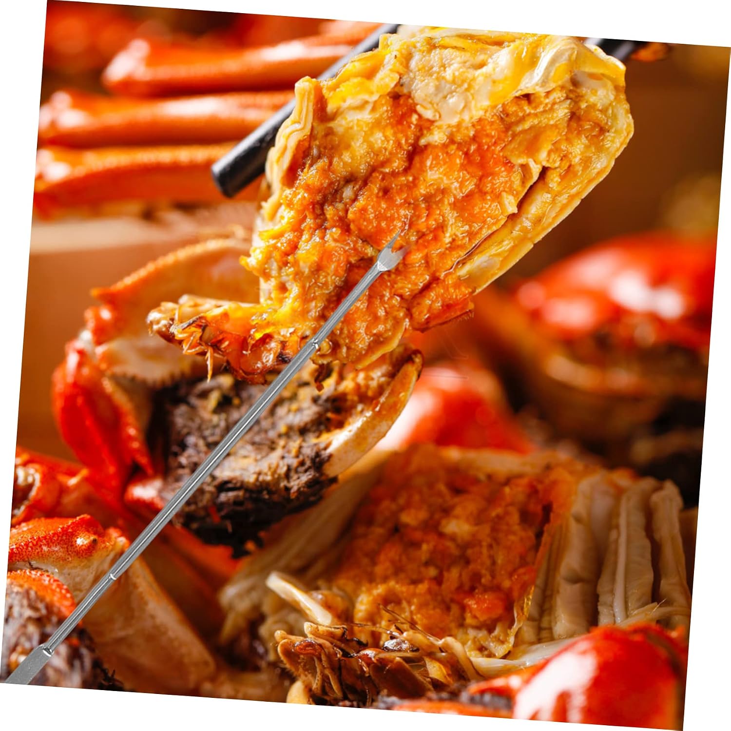 Crab Opening Scissor Set Seafood Tools Set for Kitchen Lobster Crab Eating