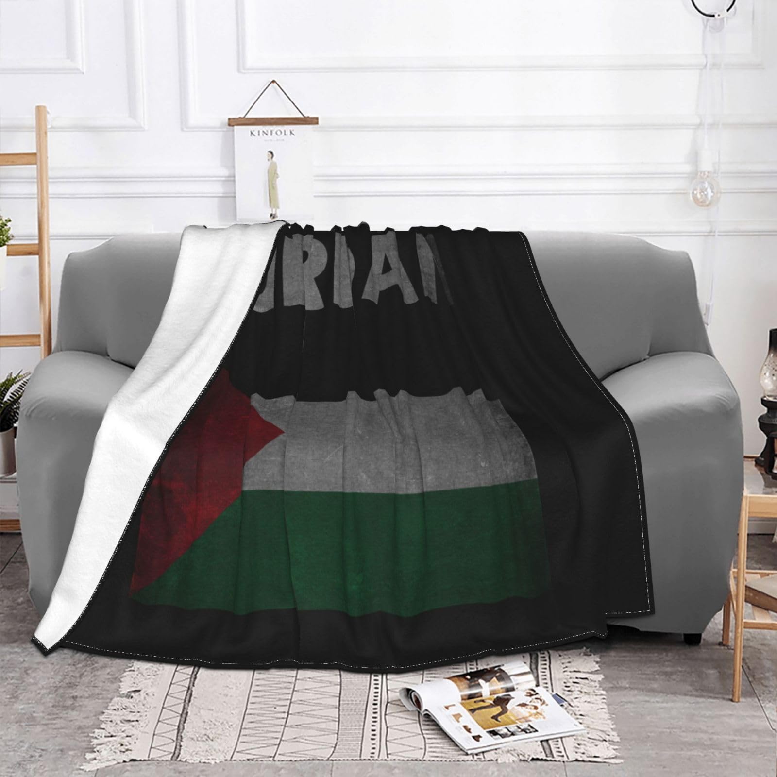 海外限定JORDAN REVERSIBLE BIG BLANKET Amazon.com: Rqwaaed Vintage Jordan Flag Cozy Up with Our Ultra