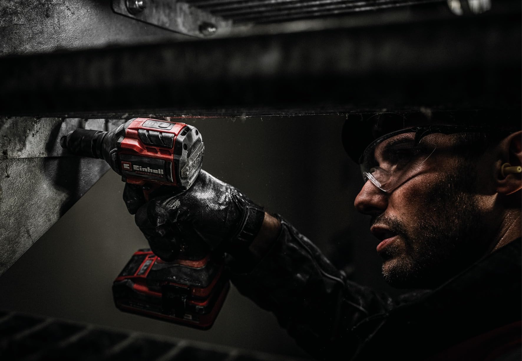 Einhell Professional Atornillador de impacto con batería TP-CW 18/260-C Li BL-Solo PXC (18 V, par 260 Nm, modo de parada automática, sin escobillas, sin batería)