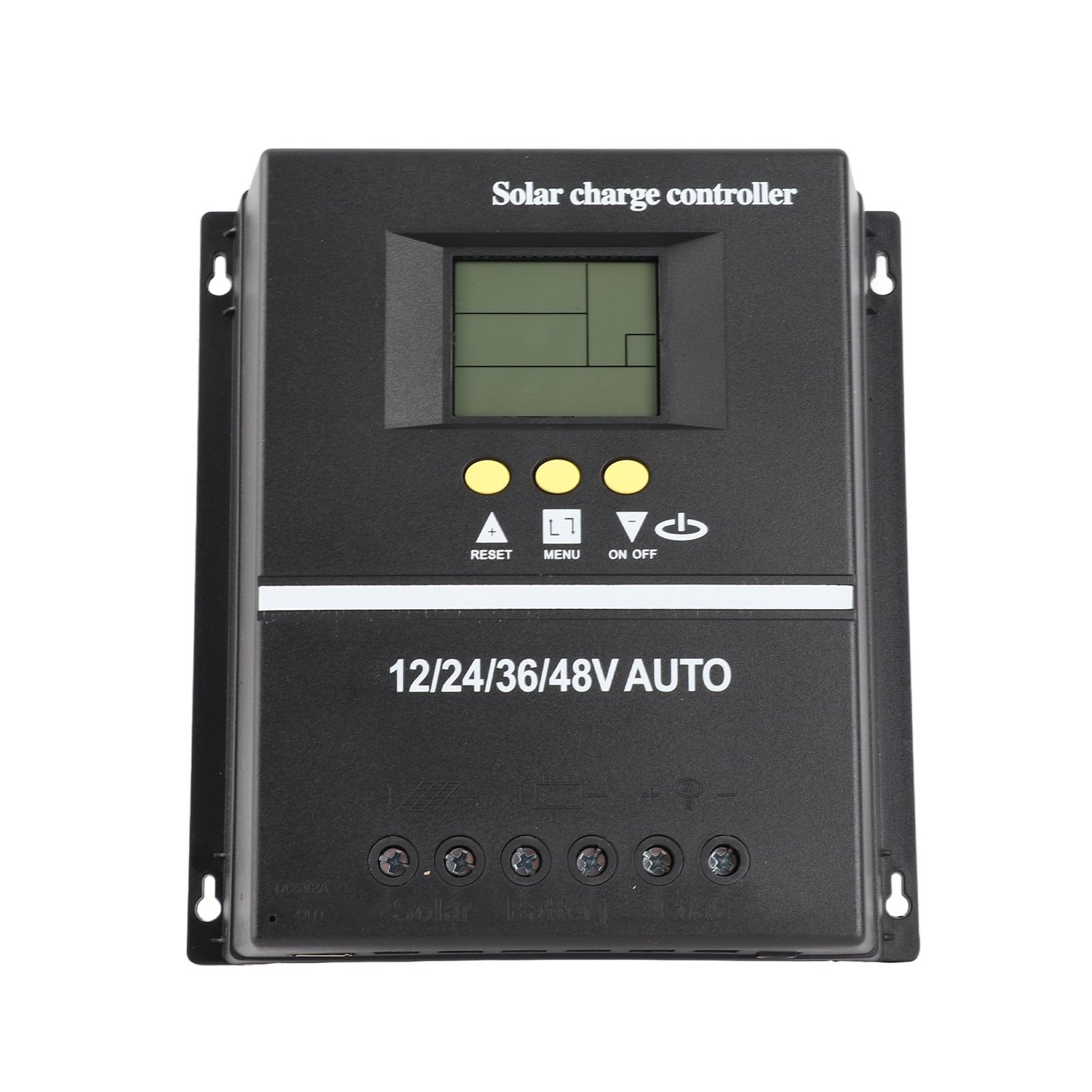 Generic Kontroler ładowania Słonecznego 80A MPPT z Intuicyjnym Wyświetlaczem LCD dla Systemów 12V 24V 36V 48V i 2 Portami ładowania USB dla Kempingu RV
