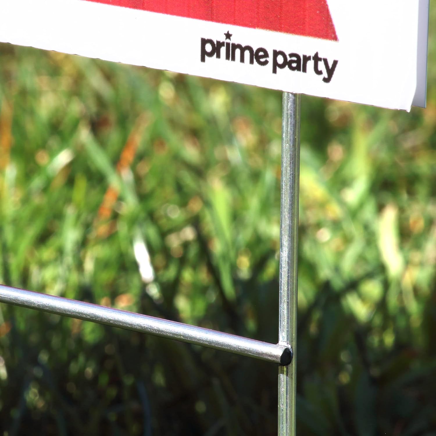 Prime Party Funny Plastic Yard Signs – 15" x 23" Birthday Yard Signs with Stakes for Your Front Lawn Made of Corrugated Plastic - Made in USA (Golden Girls Dozen Roses)