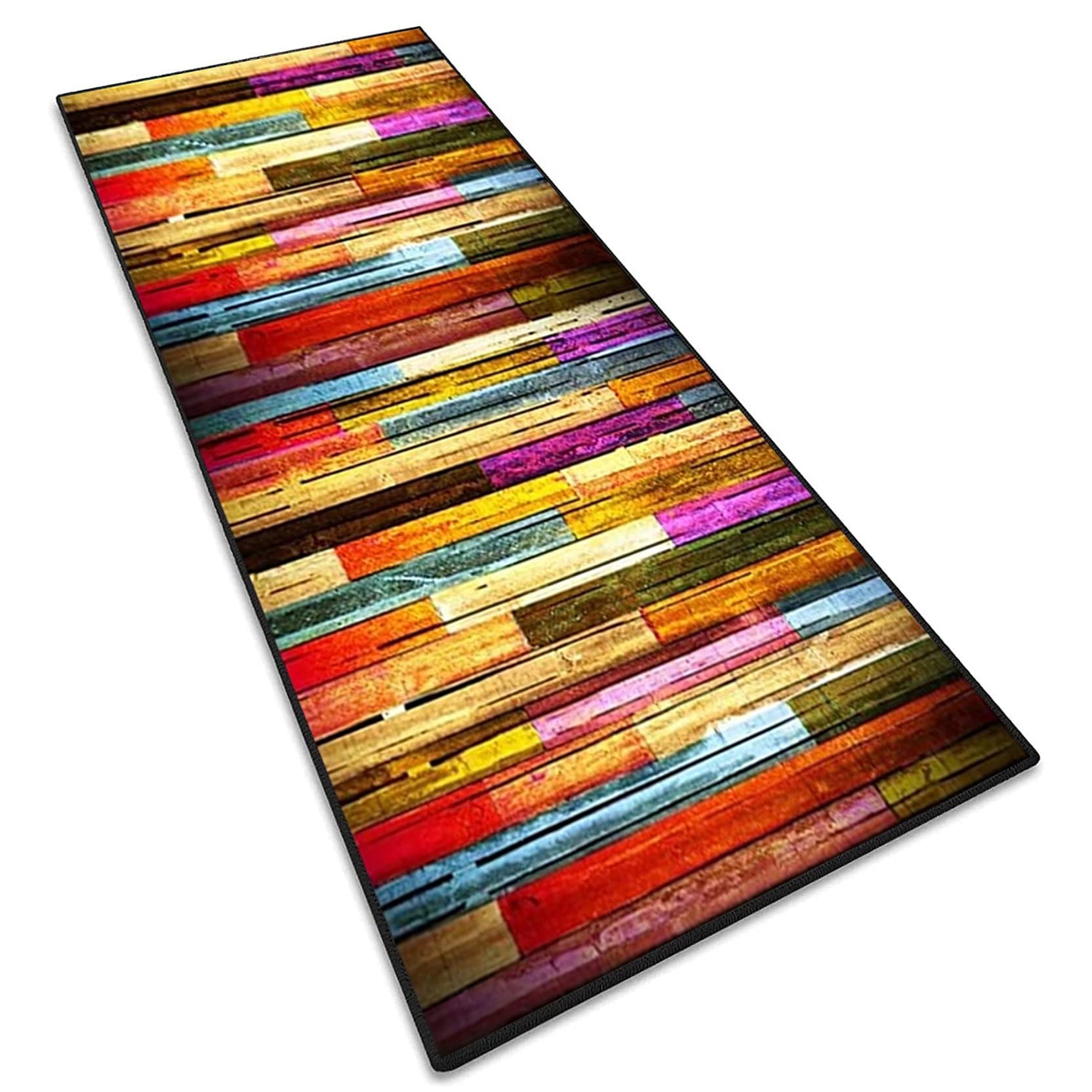 RYNS Antideslizante Alfombrilla 40x340cm Salón y Cocina, Fácil Mantenimiento Alfombra Pasillo Antideslizante Múltiples Tallas, Personalizable para Cocina, Pasillo, dormitorios, G