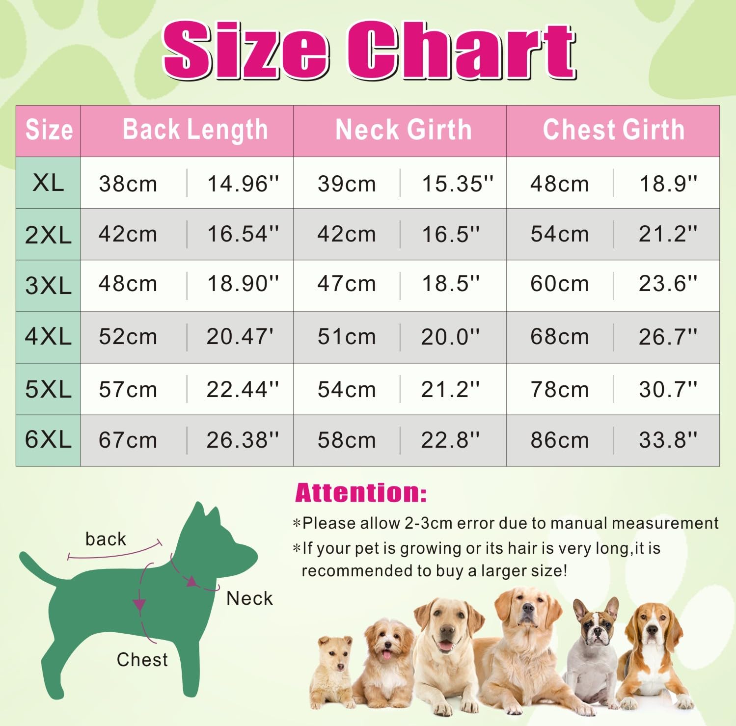 Oslueidy Impermeabile Cane Cappotto con Harness,Inverno Giacca Calda Antivento Pet cappottino Cane Giacche per Cani di piccola taglia media XL-6XL
