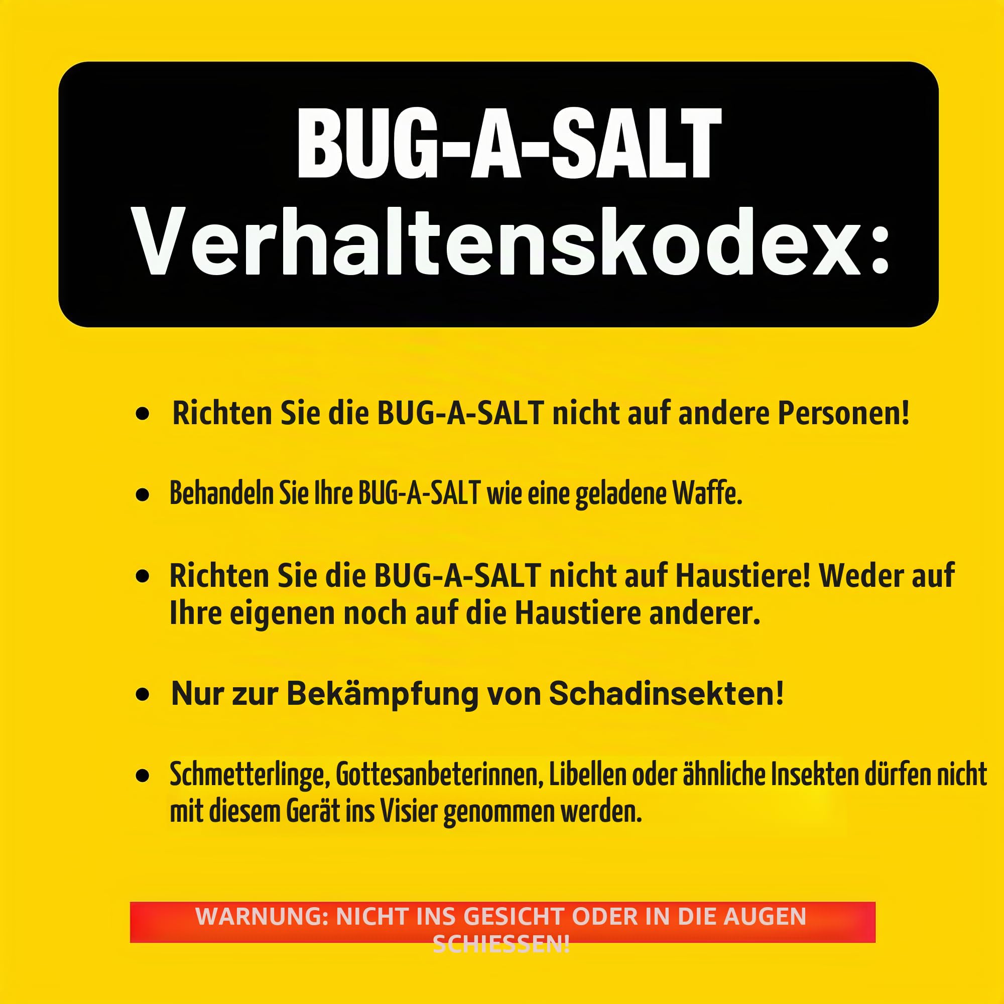 Bug-A-Salt Passion Assassin 3.0, Rosa,Schwarz
