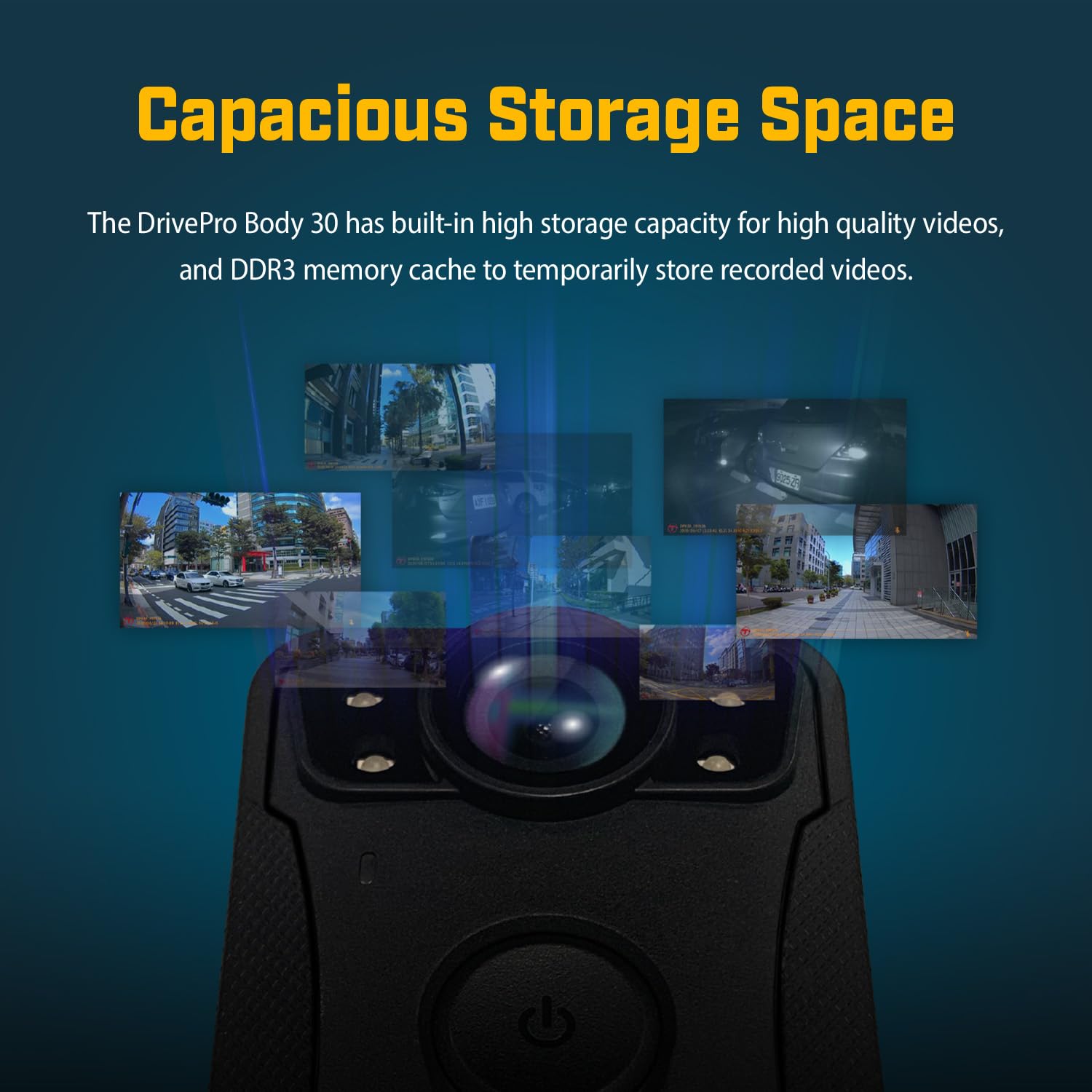 Transcend Drivepro BODY 30 Videocamera